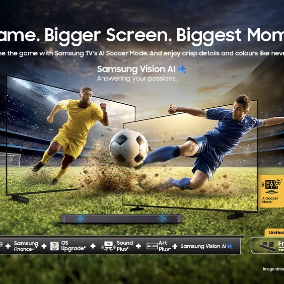 Samsung Unveils Football TV Campaign
