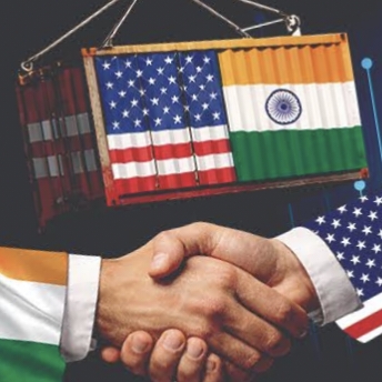 India US trade deal on stage!