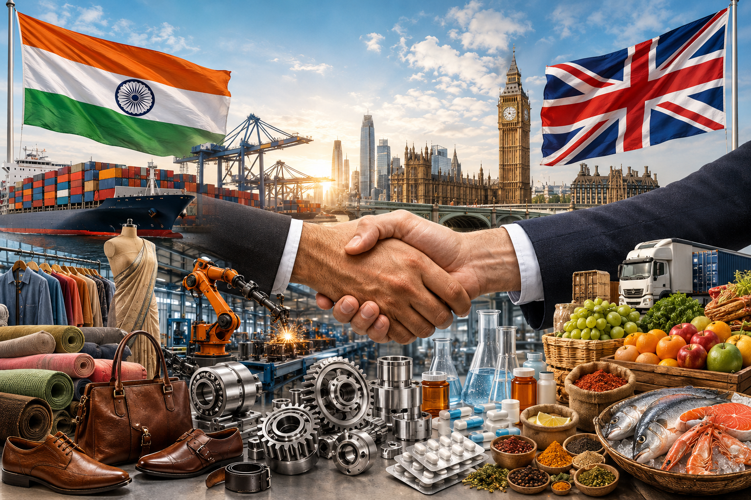 India-UK FTA: Zero-Duty Access Opens New Export Highway for Indian Industry