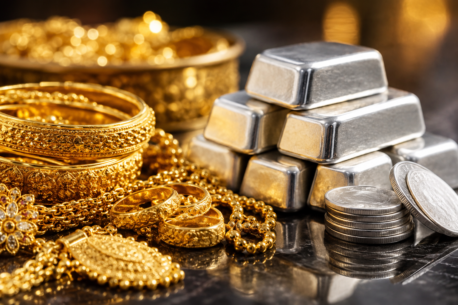 Gold, Silver Extend Weekly Decline