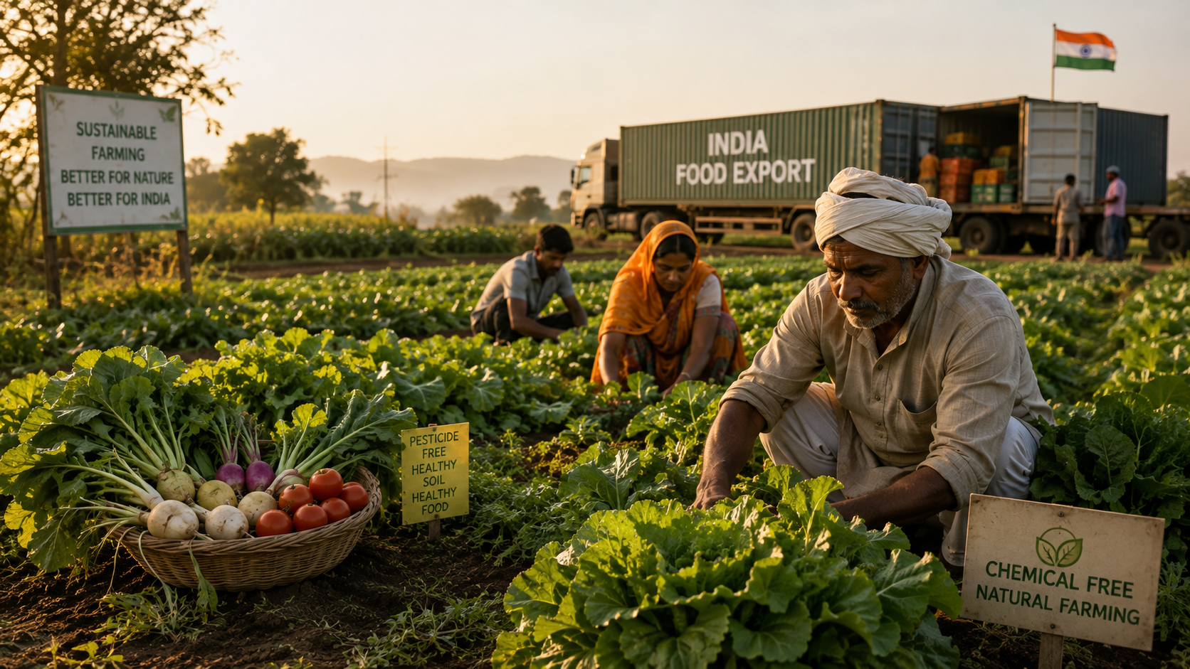 Modi Calls For Chemical-Free Farming