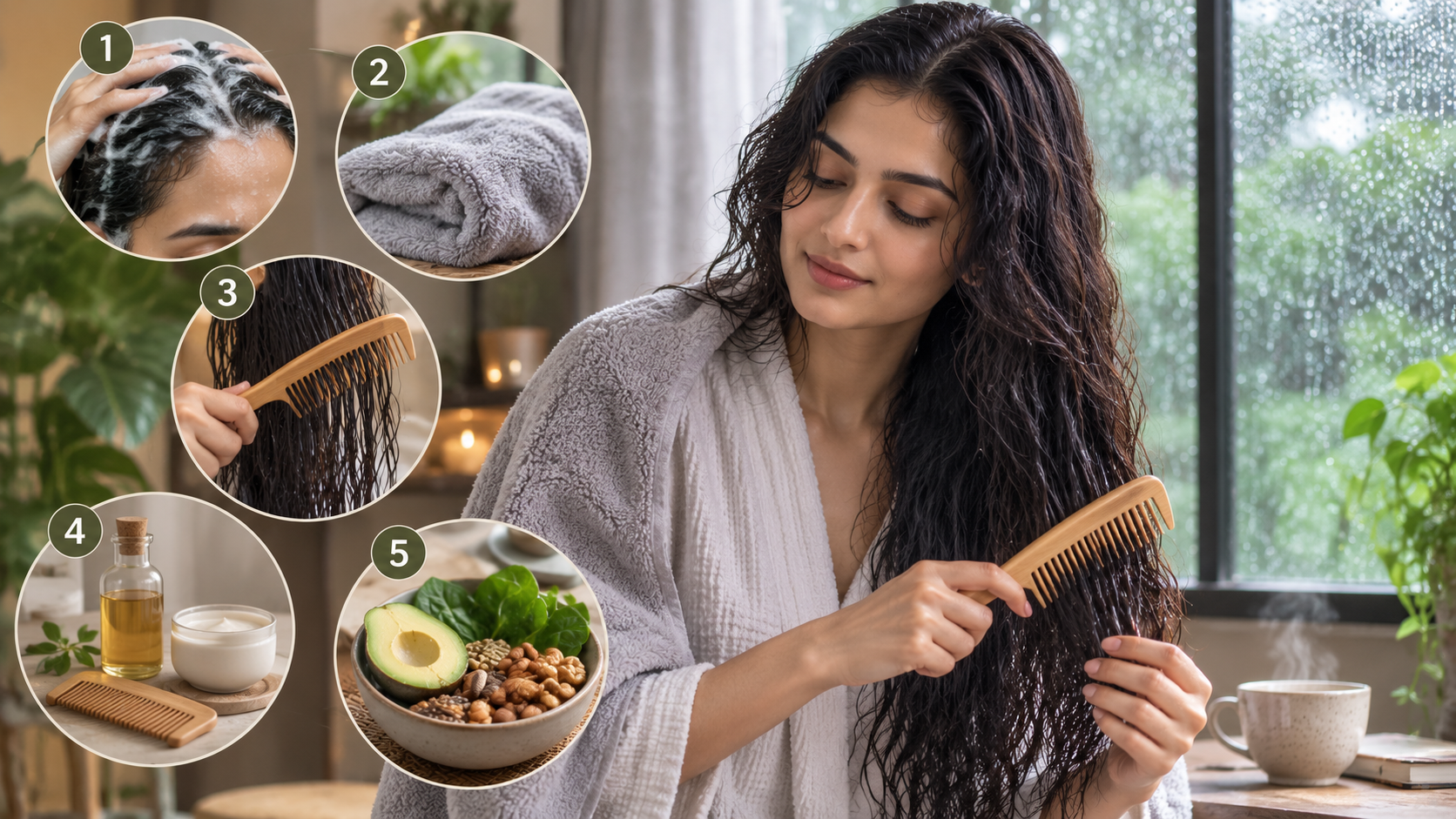 5 Hair-Care Rituals for the Monsoon