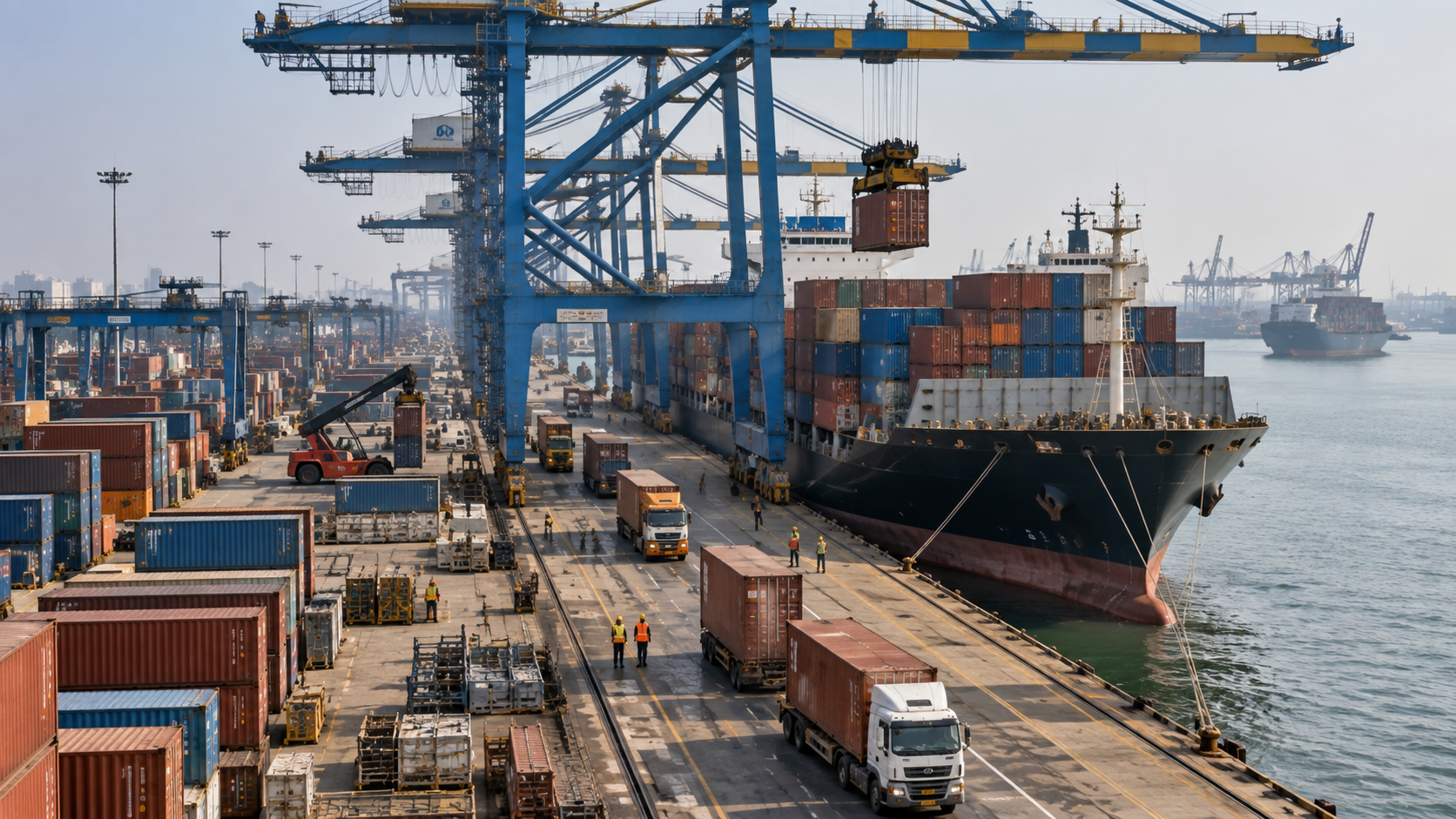India’s Trade Deficit Narrows in August