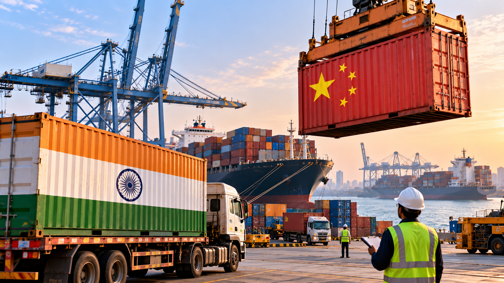 India’s Trade Deficit With China Crosses $100 Billion in First Nine Months of 2026