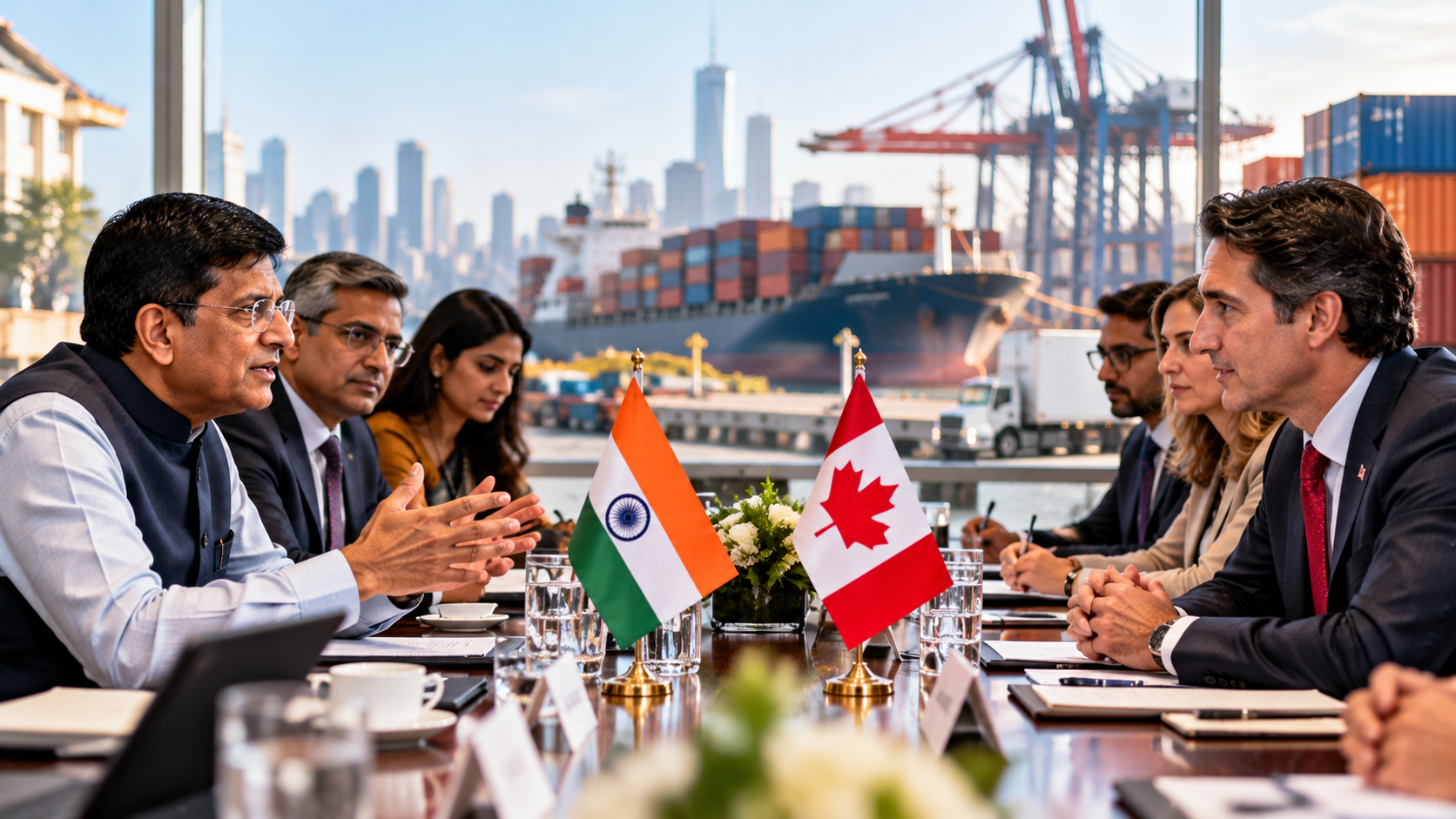 India, Canada to Hold Next Round of Trade Pact Talks in November