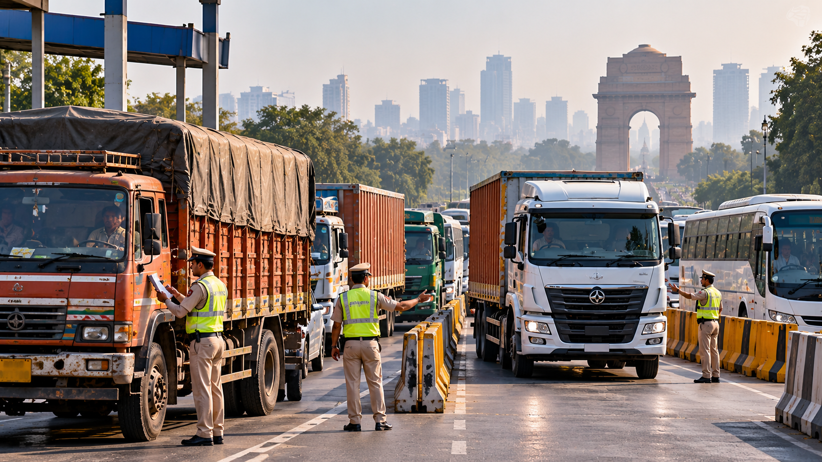 Delhi to Bar Entry of BS-IV and Older Commercial Vehicles From November 1