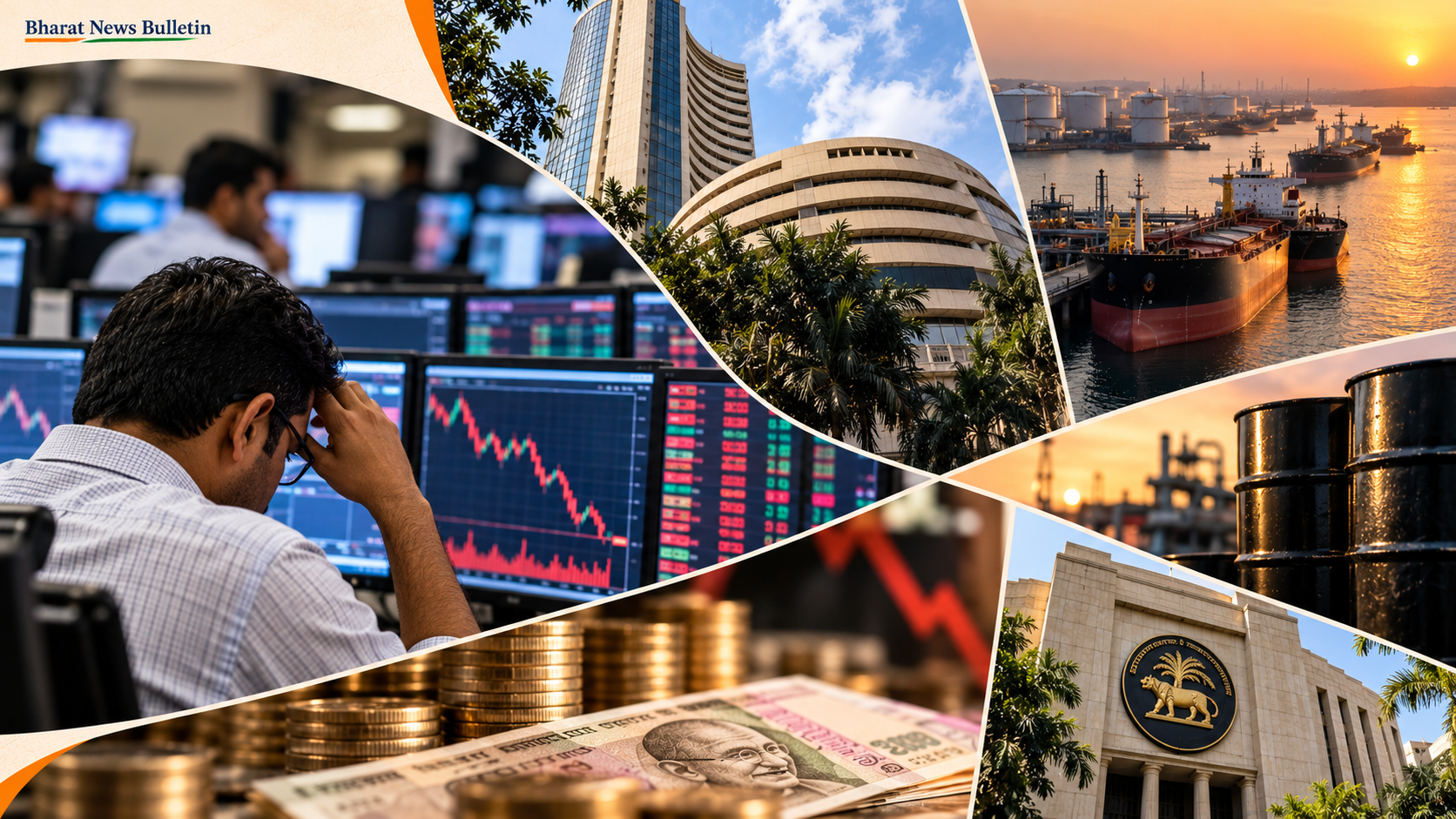 Sensex Falls as Oil Prices Rise