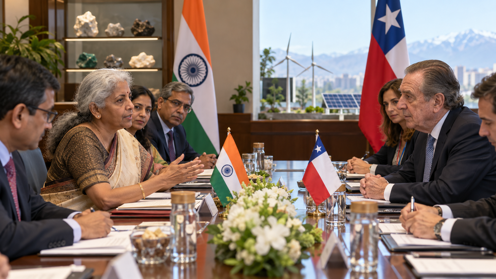 Nirmala Sitharaman Meets Chile Special Envoy, Pushes Early India-Chile CEPA