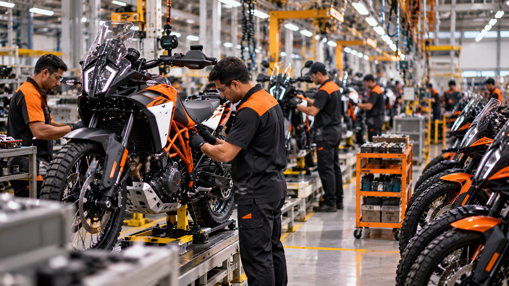 KTM Opens Brazil Plant With Capacity of 20,000 Motorcycles