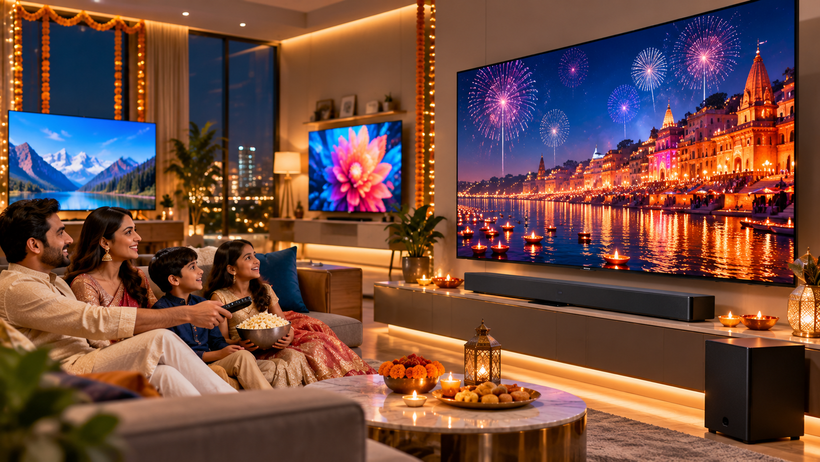 Samsung Announces Diwali Offers on Vision AI Big-Screen TVs