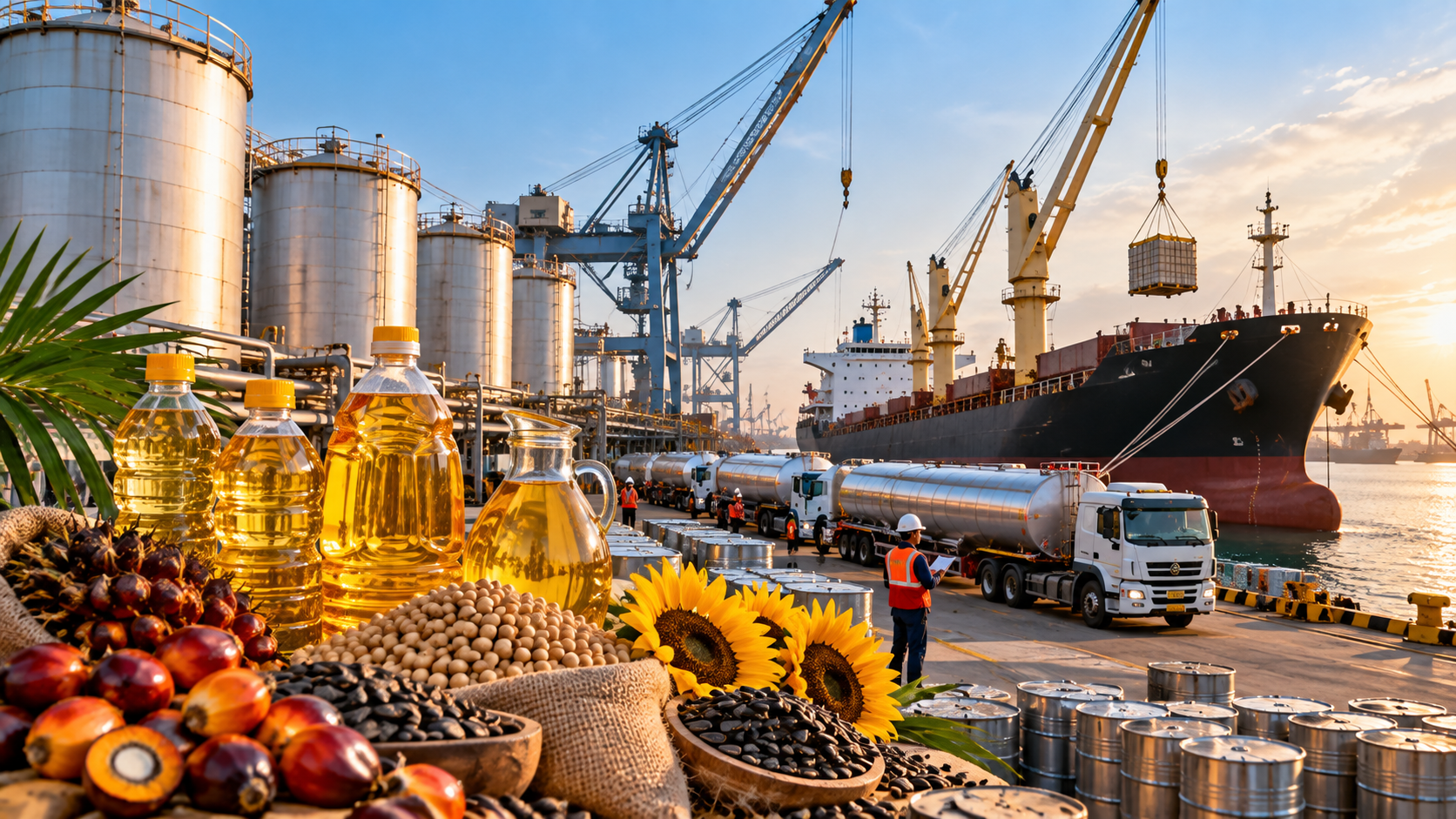 India’s Edible Oil Imports Fall 7% in September to 15.44 Lakh Tonnes