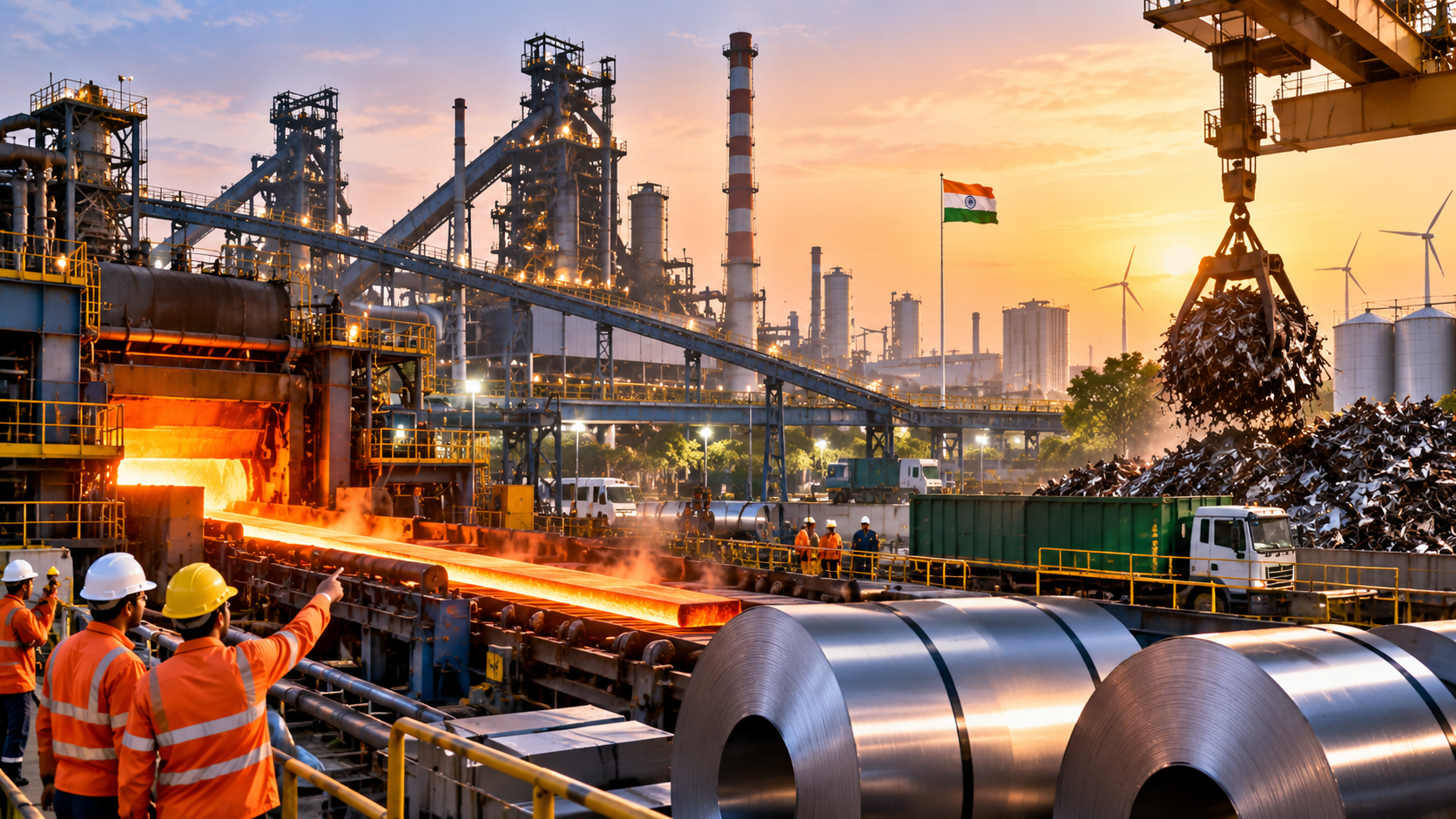 New Steel Policy Targets 604 Million Tonnes Capacity by 2047, Focuses on Circular Economy