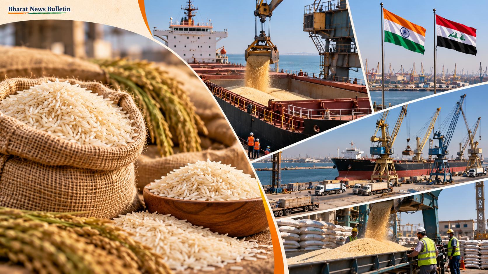 India Cuts Basmati Shipping Costs to Iraq