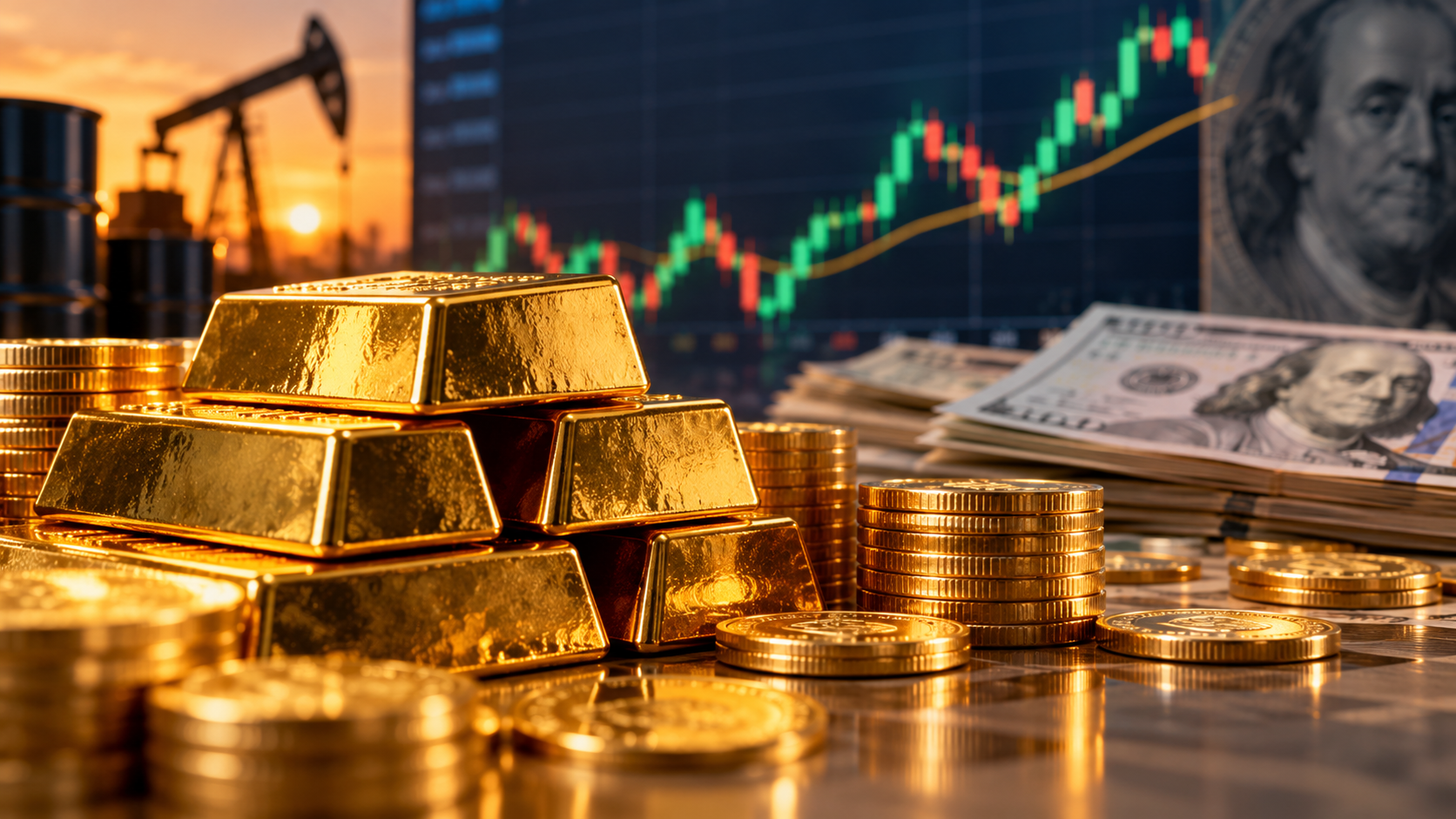 Gold Edges Higher as Oil Prices Ease, US Inflation Data in Focus