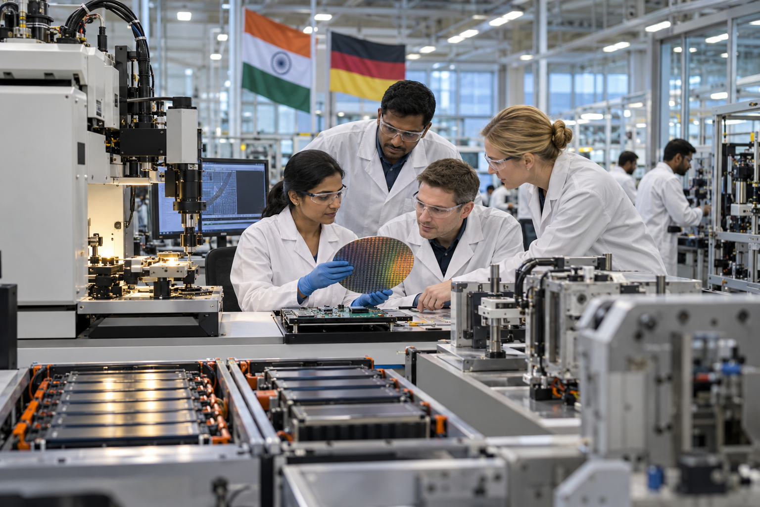 India Germany Talks Target Six Technologies