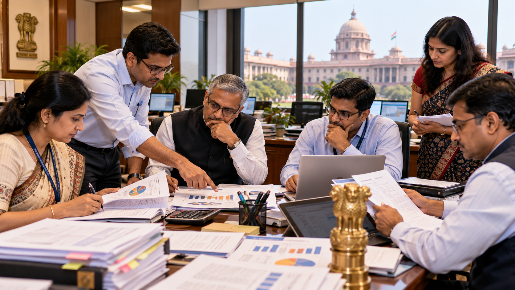 India’s Government Spending Reaches INR 20.78 Lakh Crore Through August