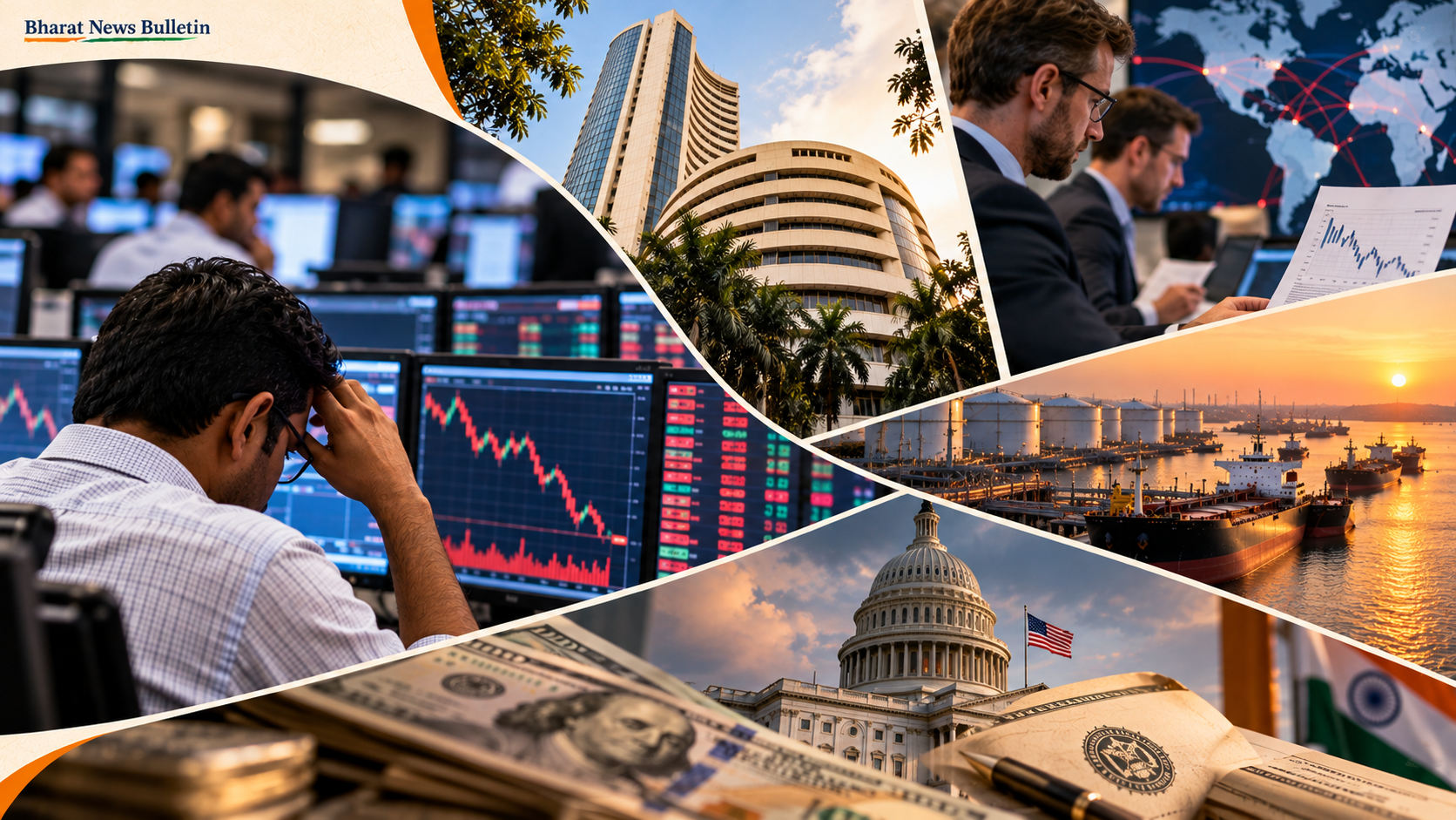 Foreign Investors Sell ₹45,125 Crore in Six Sessions