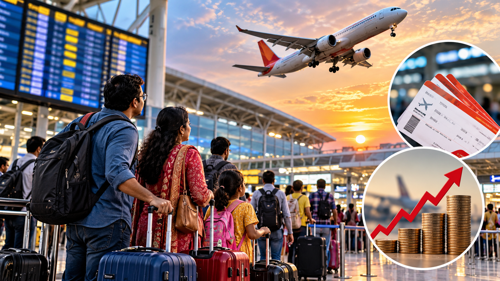 Festival Airfares Surge to ₹35,000