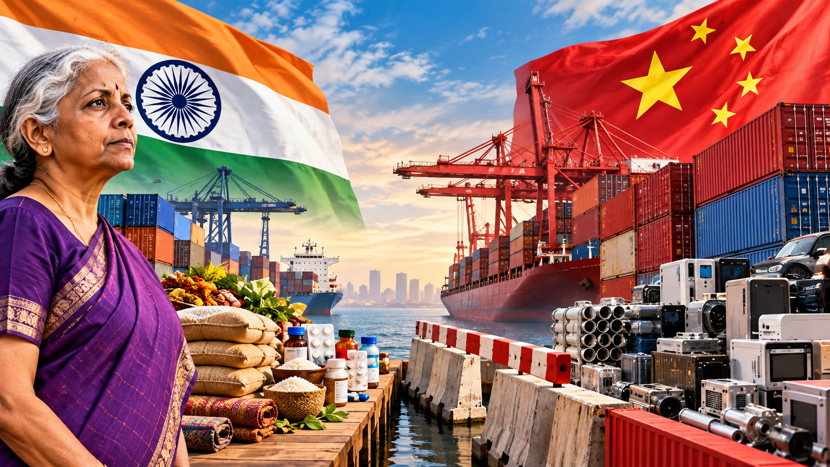 China Trade Barriers Widen India’s Deficit