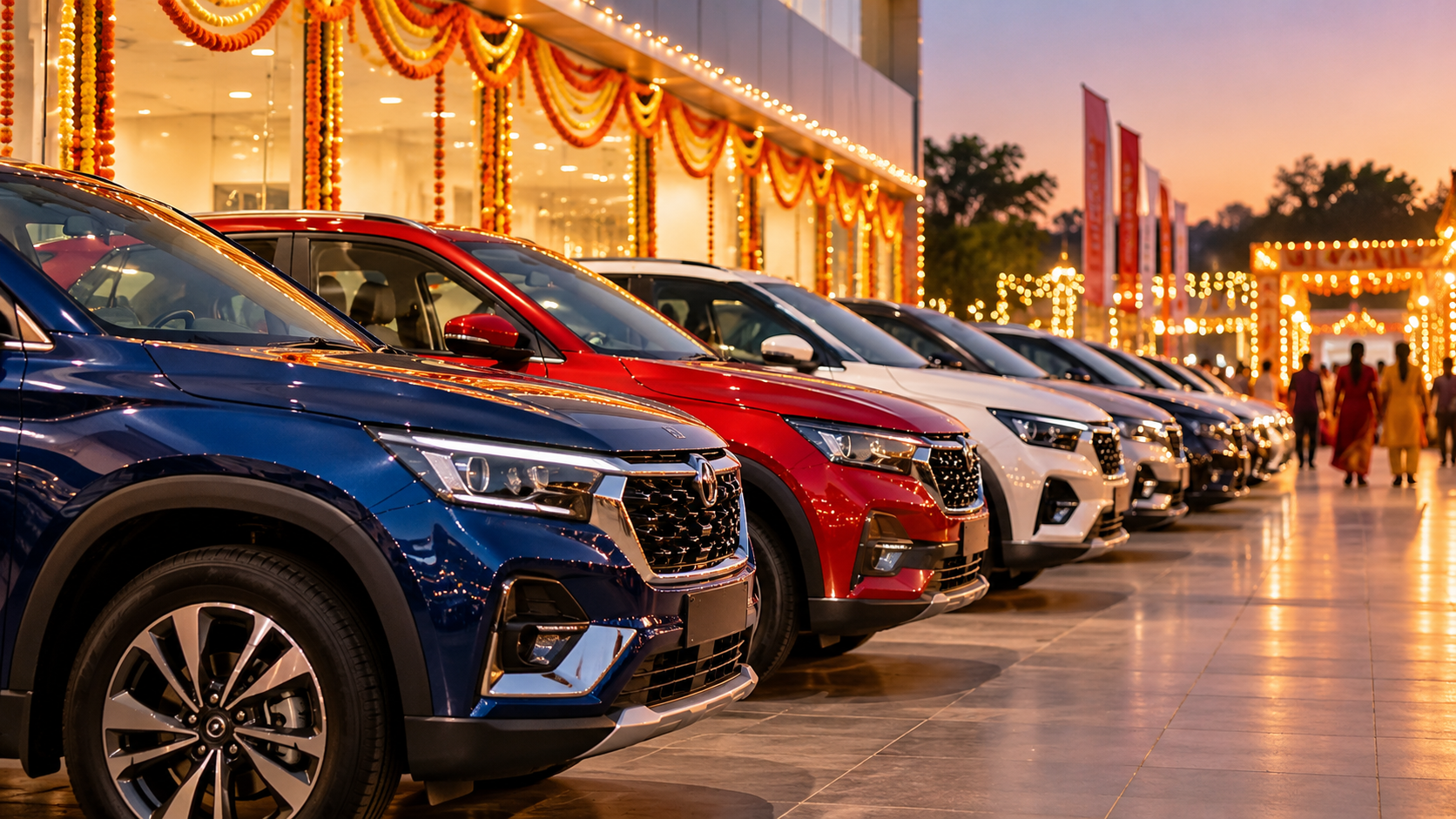 Car Registrations Plunge 22% During Navratri