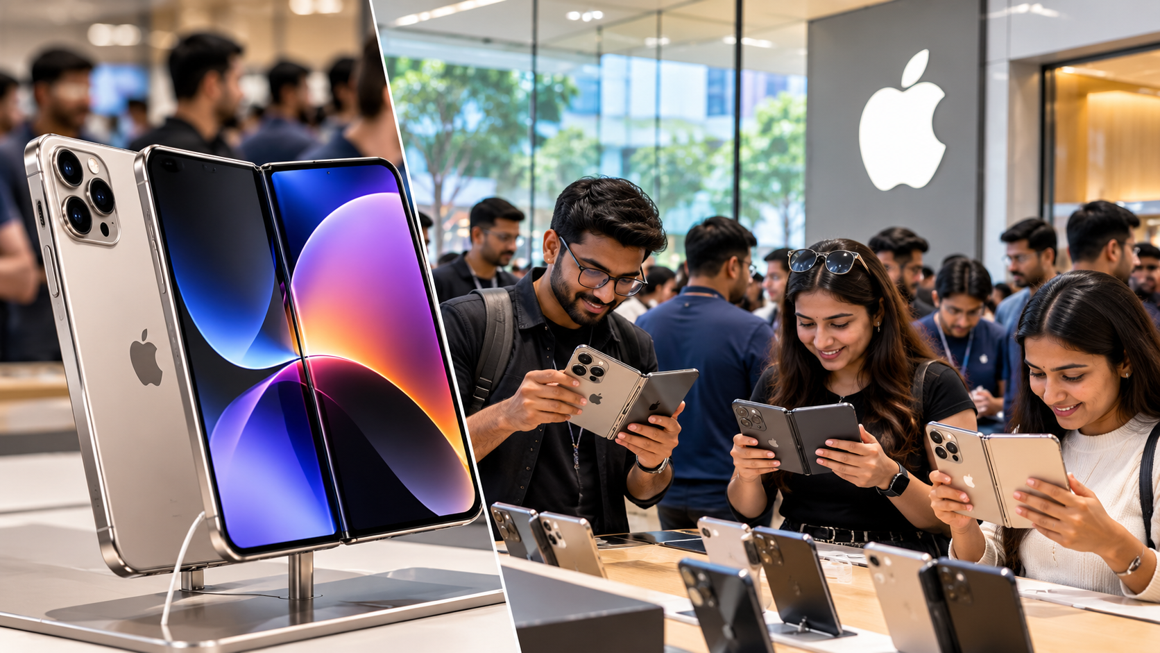 Apple’s First Foldable iPhone Hits India