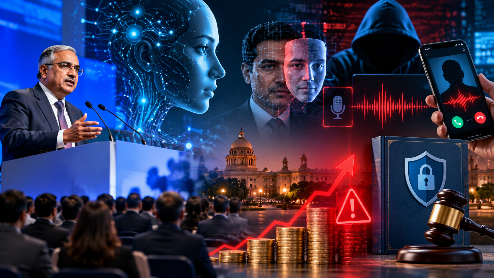 AI Cyber Fraud Surges in India, Losses Reach ₹22,846 Crore in 2024
