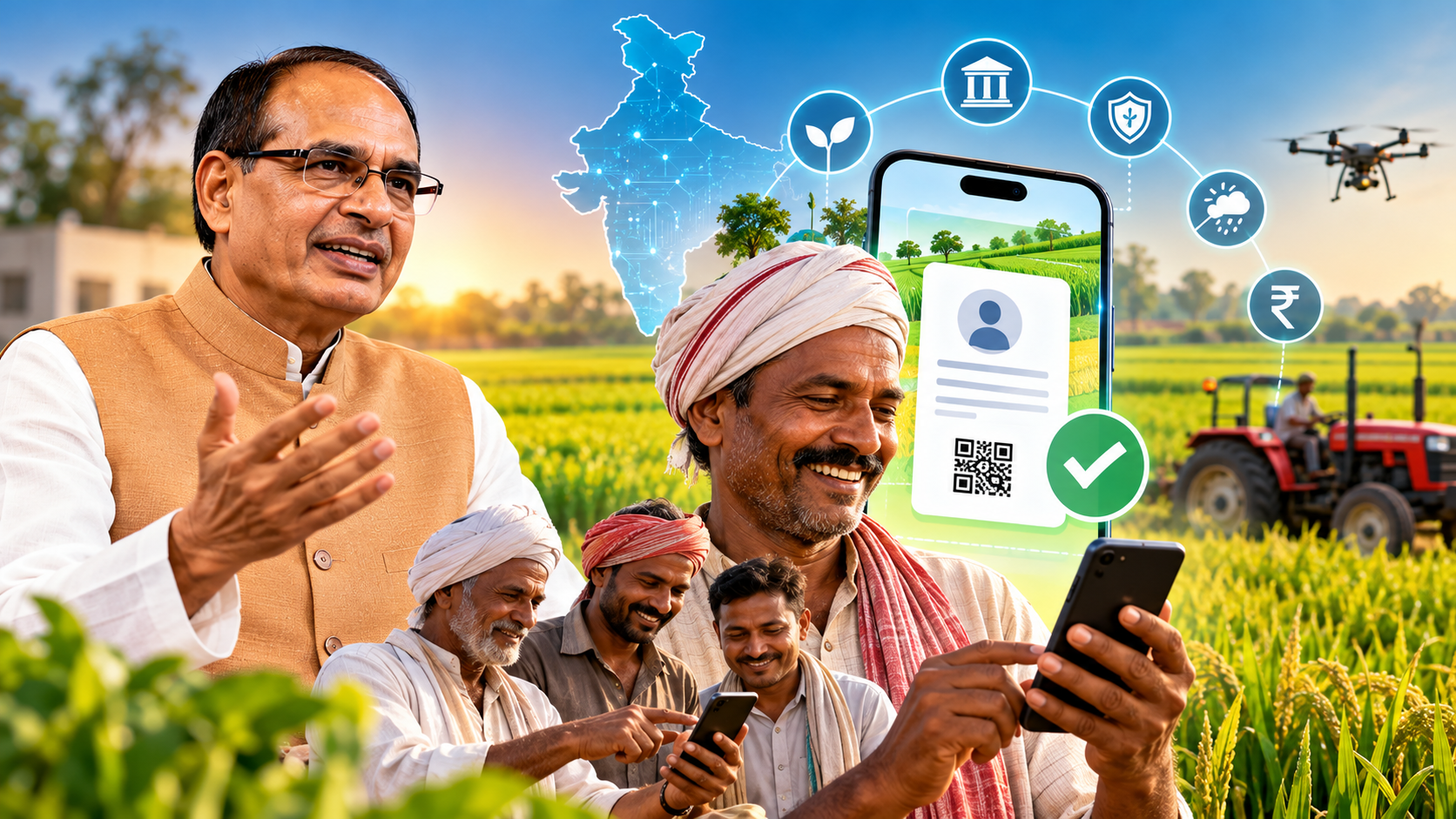 India Creates 11 Crore Farmer IDs