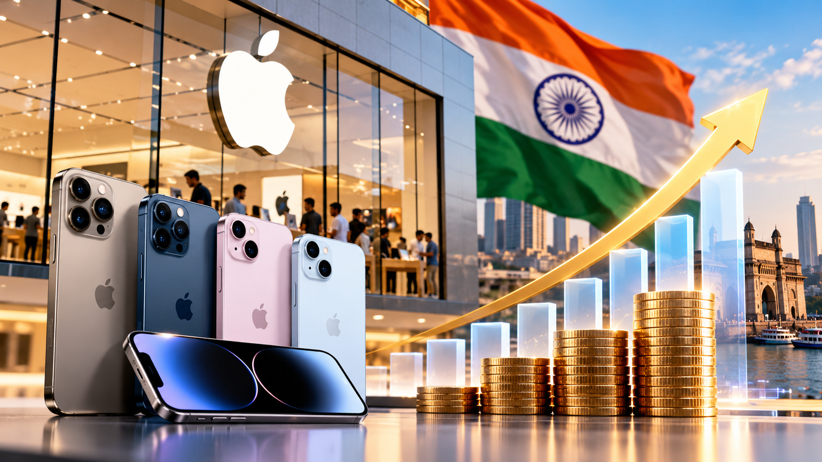 Apple India Revenue Crosses ₹1 Lakh Crore