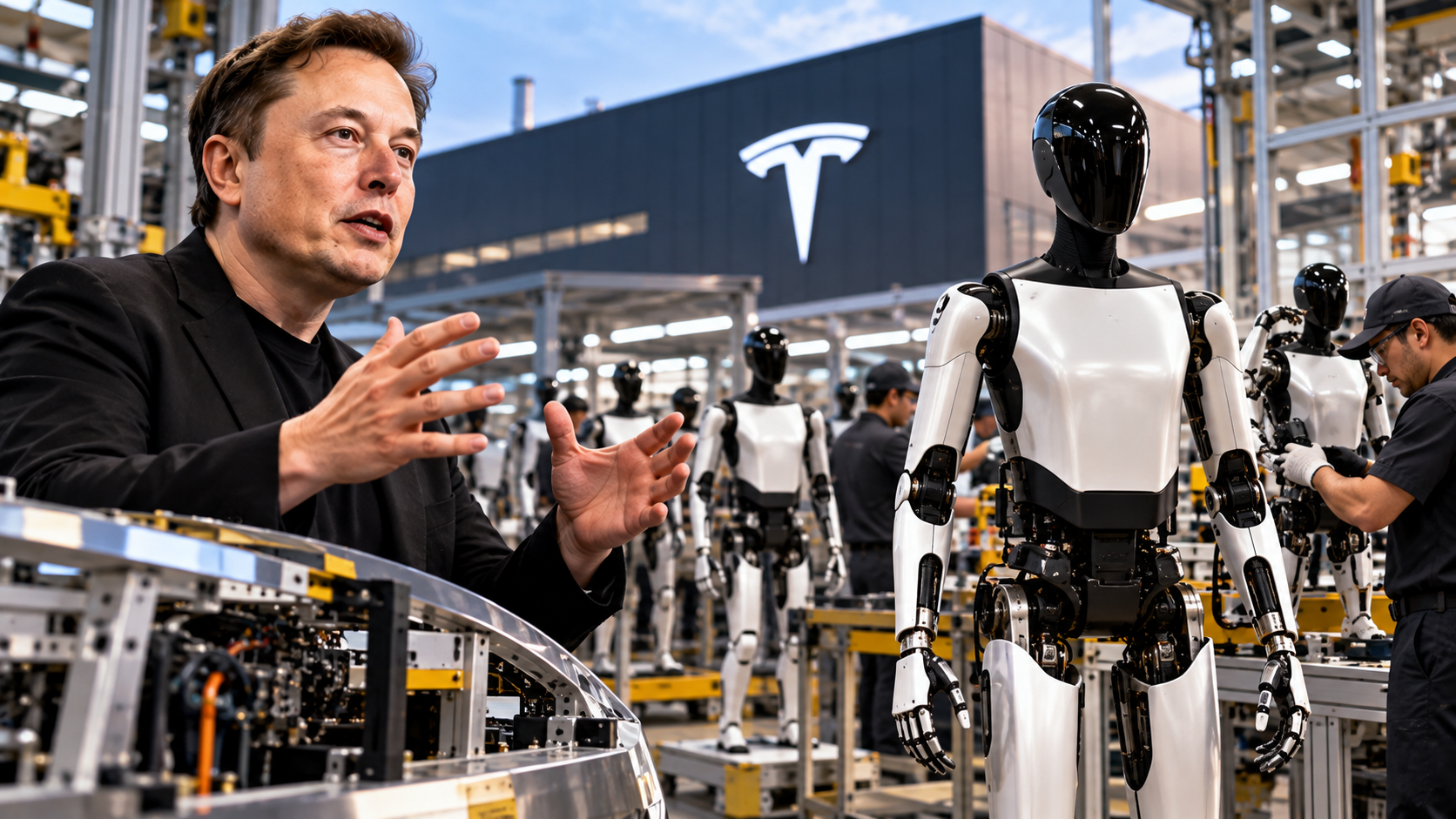 Tesla Begins Optimus Robot Production