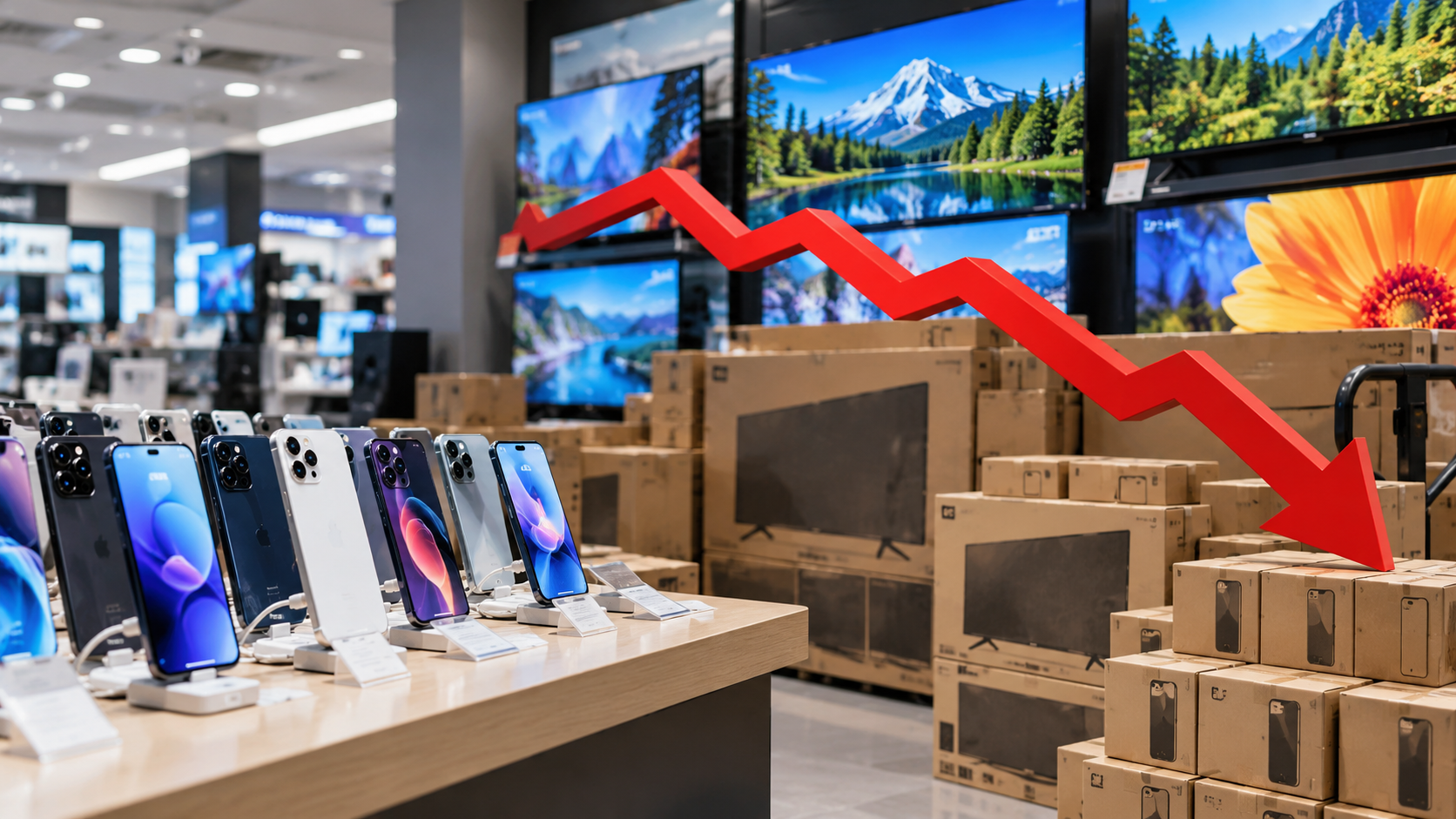 Smartphone, TV Makers Plan 20% Production Cut as Festive Sales Slump