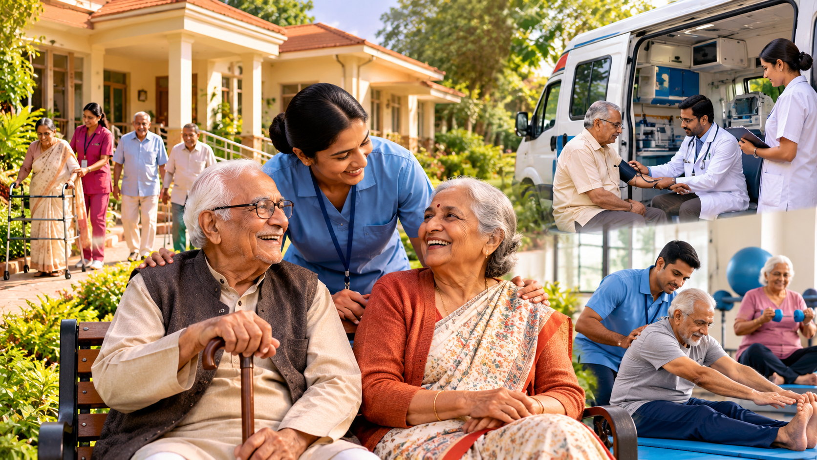 Government Supports 764 Senior Citizen Homes