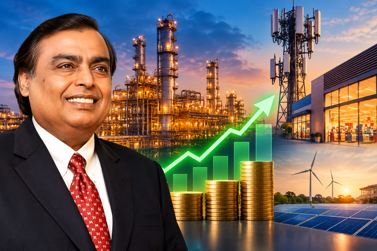 Reliance Q2 Results: Profit Jumps 34% to Record ₹29,550 Crore, Revenue Crosses ₹3.62 Lakh Crore