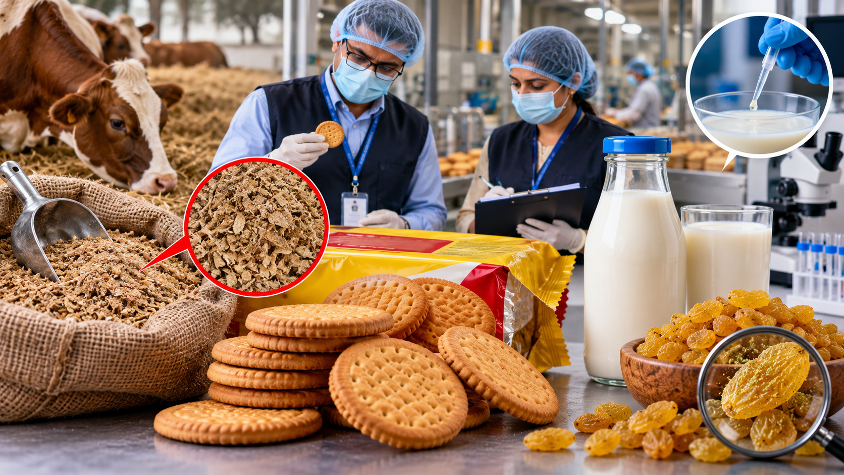 FSSAI Flags Cattle Feed in Priyagold